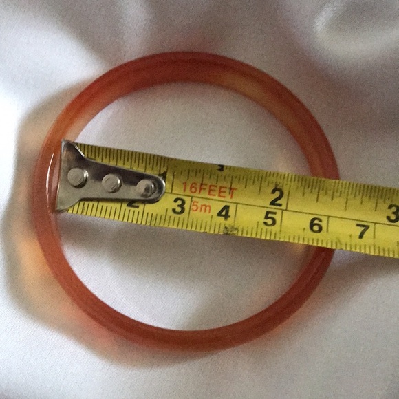 Red Jade Bangle - Picture 8 of 8